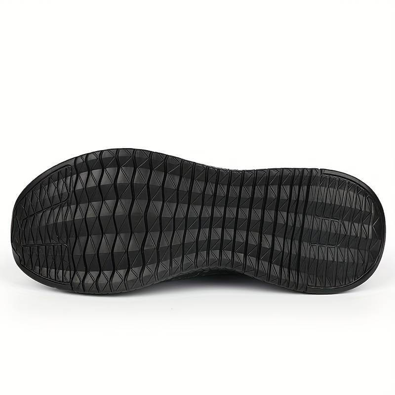 Tênis de Caminhada Academia Masculino Meia Knit Antiodor Cáqui