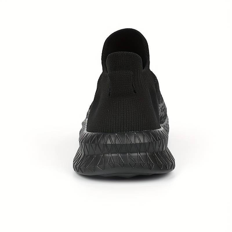 Tênis de Caminhada Academia Masculino Meia Knit Antiodor Cáqui